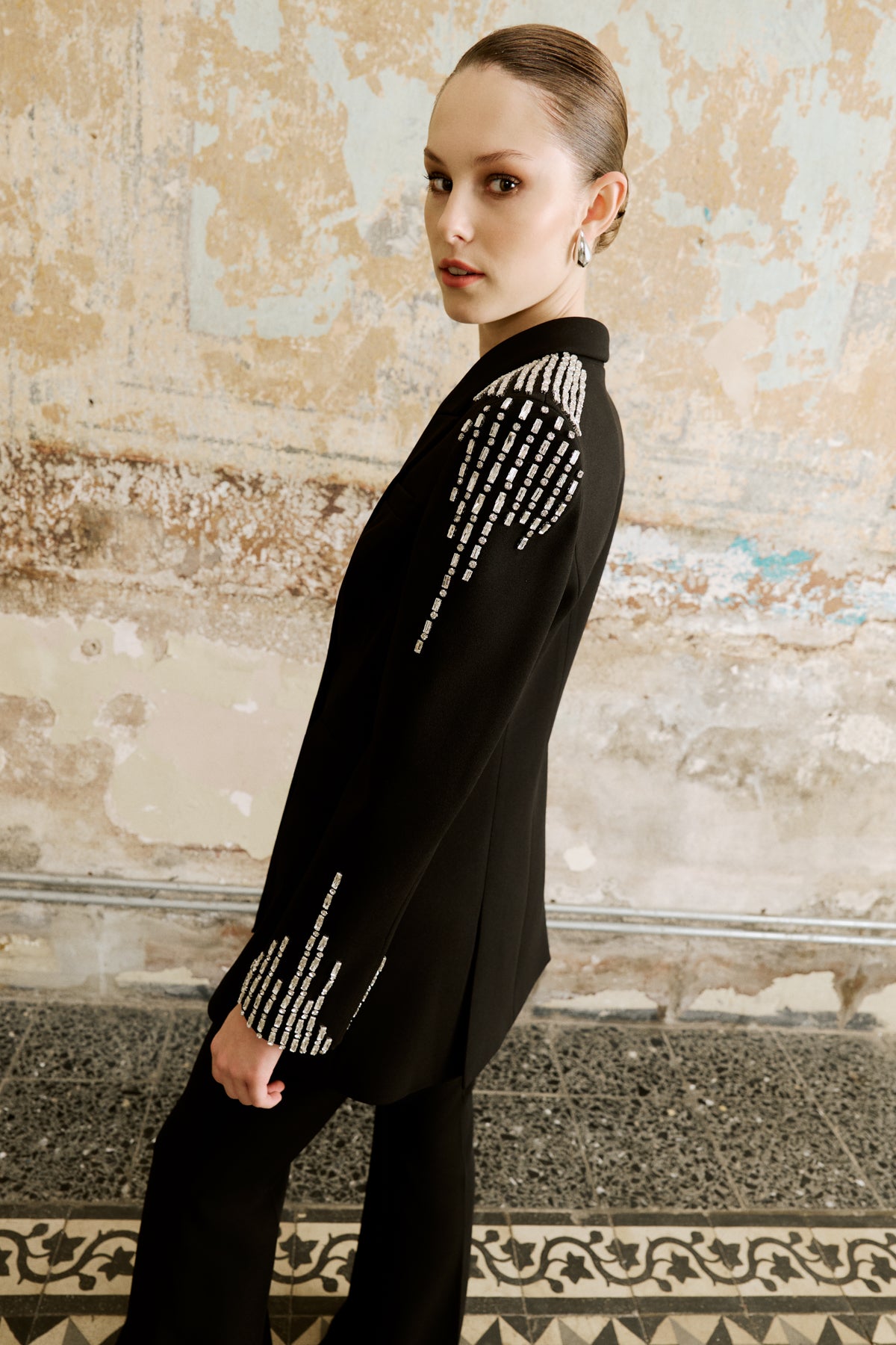 HELENA SET WITH RHINESTONES