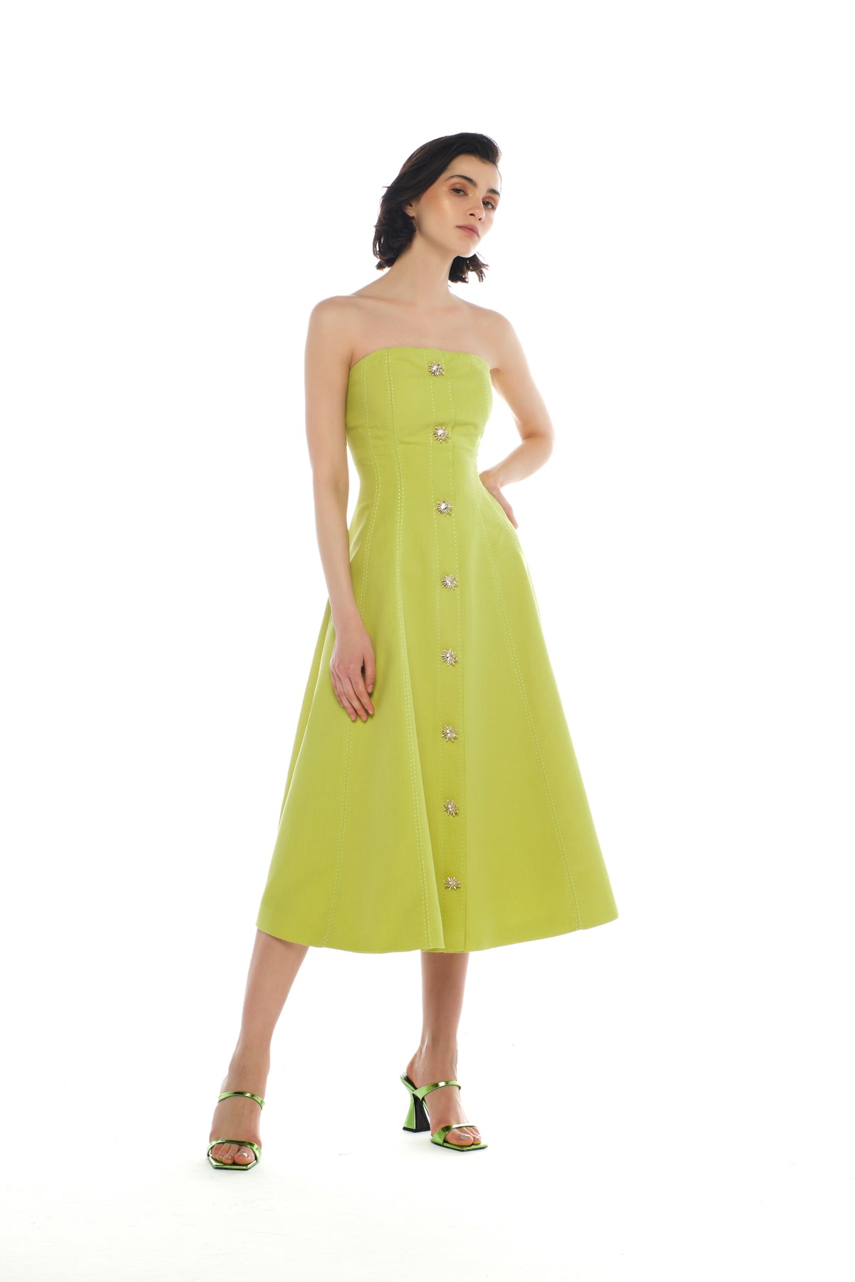 JADE MİDİ DRESS